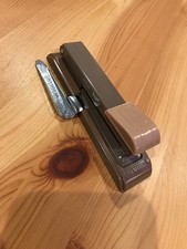 Vintage Bostitch B8 Brown Metal Stapler with Staple Remover Attachment USA