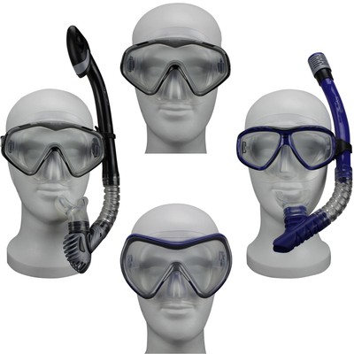 Taucherbrille Anti-Fog Schnorchelset Erwachsene Schwimmbrille Unterwasserbrille