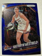 Kathryn Westbeld 2025 Panini Prizm WNBA #29 Rookie Blue Velocity