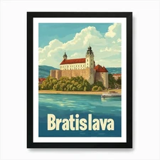 Aihrgdesign A Mid Century Modern Tr Framed Wall Art Poster Canvas Print Picture