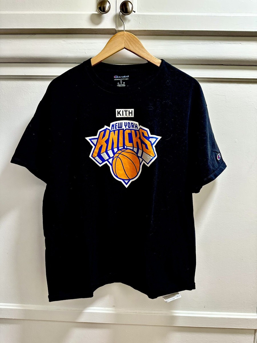 KITH New York Knicks Night November 8th 2023 Champion Black T