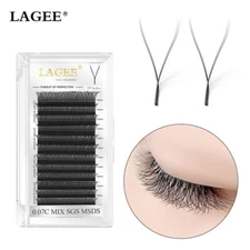 Eyelash Extension Lagee New C D Curl YY Individual Eyelash Extensions Premade