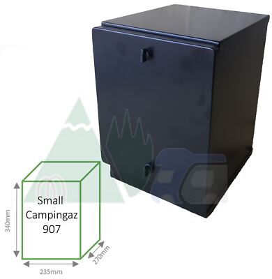 GAS SPIND BOX SICHERHEITSAUFBEWAHRUNG FÜR CAMPING GAZ 904 907 CAMPER CARAVAN WOHNMOBIL