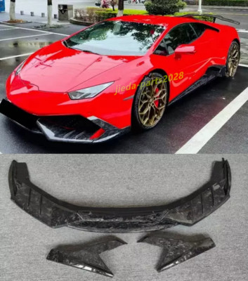 Fit For Lamborghini Huracan LP610 M Style Forge Carbon Front Lip Bumper Diffuser