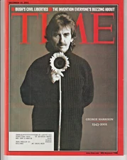 TIME Magazine December 10 2001 George Harrison 1943-2001 Enron Osama Bin Laden