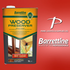 Barrettine Wood Preserver Treatment 5L Red Cedar