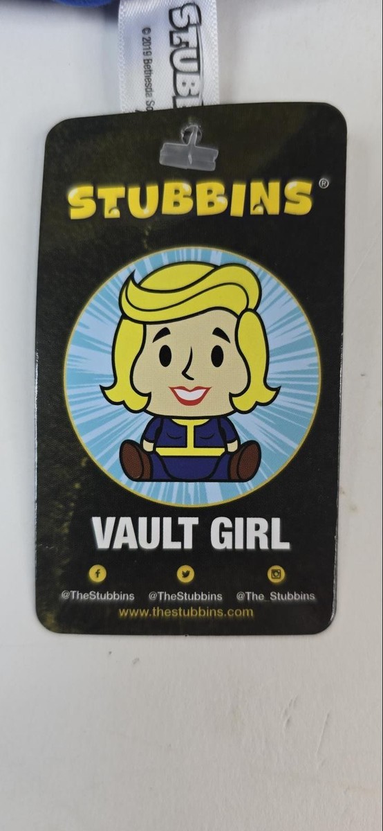 Fallout Plush Vault Girl Stubbins - NEW | eBay