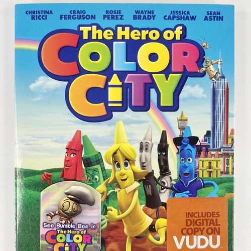 The Hero of Color City DVD Magnolia Home Entertainment Crayons 2014 Ricci, Astin - Picture 2 of 12