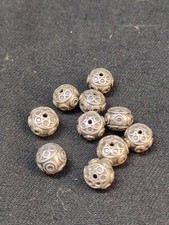 Assorted sterling silver 92.5 beads clasps assorted designs.Bargain.