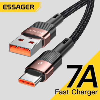 USB Type C  Data Cable For Realme Huawei P30 Pro 66W Fast Charging Wire