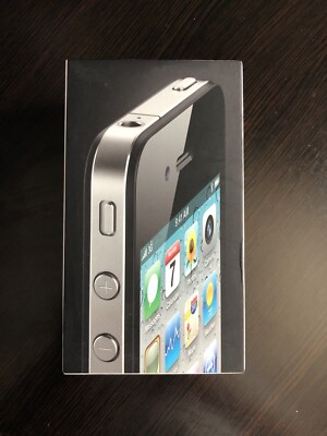 iPhone 4 Black 32GB OEM BOX ONLY | eBay