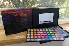 Ver Beauty BITTERSWEET Highly Pigmented 120 Eyeshadow Palette in Case