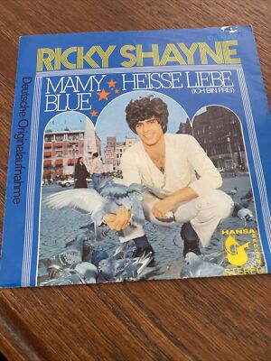 Rick Shayne - Mamy, Heisse Liebe, Blue - Hansa - 10499AT - Vinyl Single