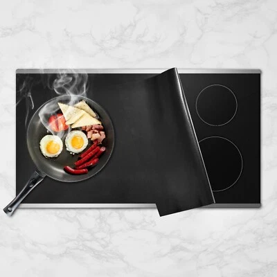 KitchenRaku Induction Cooktop Protector Mat 20.4x30.7 IN, Stove Cooktop Cover