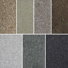 Cheap Berber Loop Carpet Hardwearing Fleck Look Felt Backing Stairs Hall £4.99m²