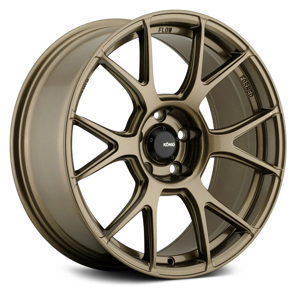 Llanta única de bronce Konig AMPLIFORM 17x8 (45, 4x100, 73,1) Foto 2 de 4