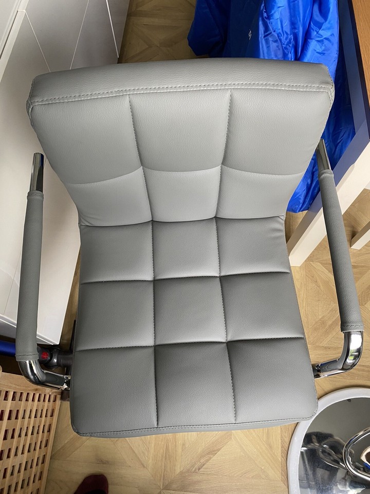 Pair Of Grey Breakfast Bar Stools eBay