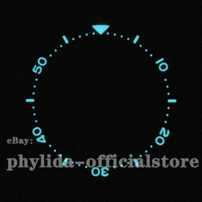 AOIMBNQC 1 Inserto For Lunetta In Ceramica Piatta Da 38 Mm X 31,5 - Foto 13