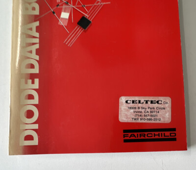 ☆てんちょー☆ボード12冊 Electronics Manual Catalog Fairchild Semiconductor Diode