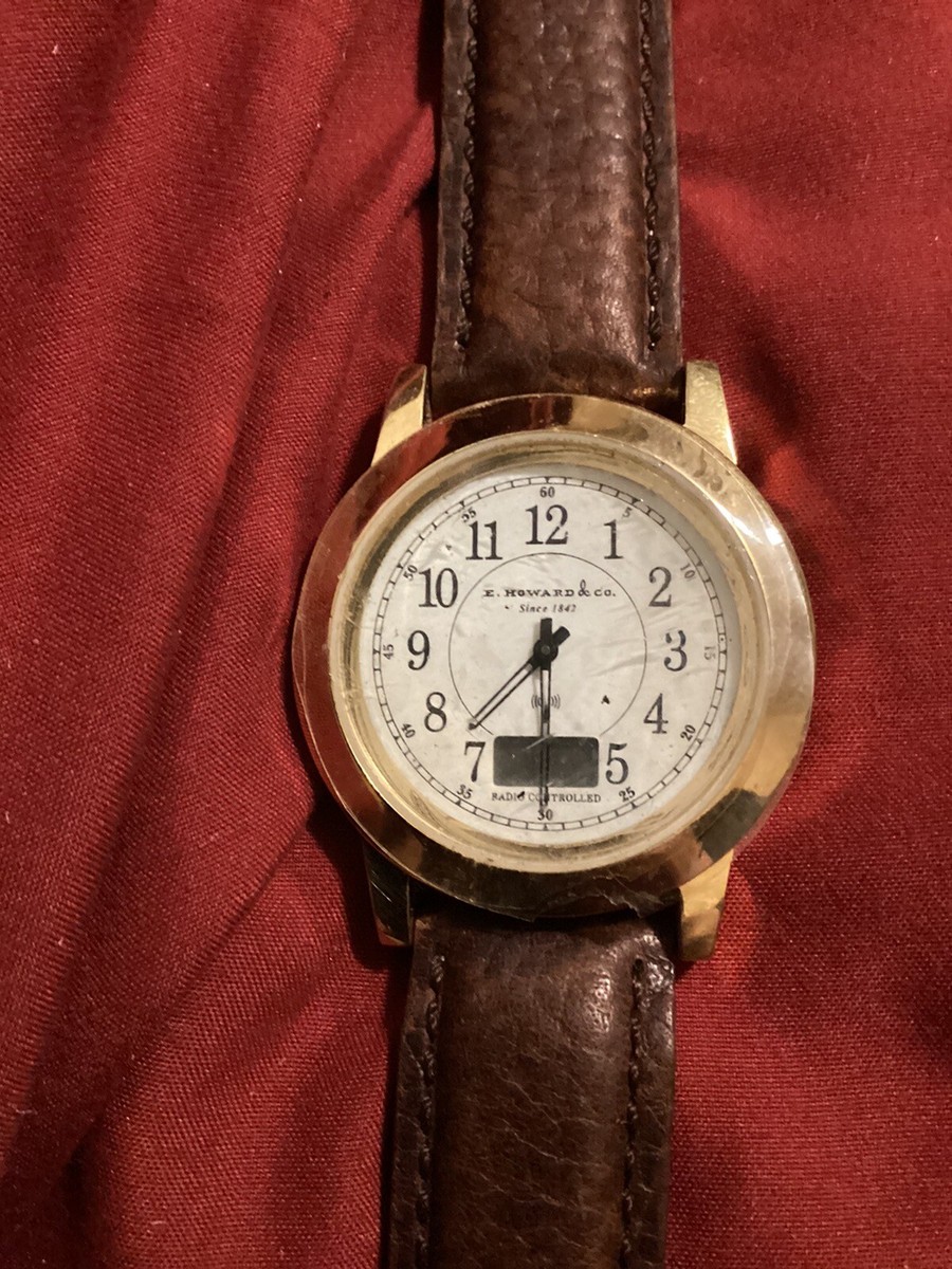 Howard Wristwatch E Howard Radio Controlled Watch RADIO CONTROLLED