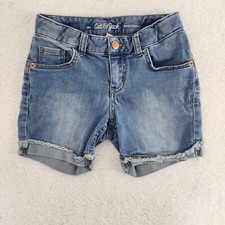 Cat Jack Denim Shorts Med 7 - 8 Youth Girls 5 Pocket