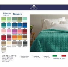 Copriletto Trapuntino In Microfibra - Bianco, Made In Italy, Matrimoniale - Foto 10