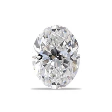 Lab-Grown Loose CVD Diamond 2x3 to 12x16 mm, D Color, IF Clarity, Oval Certified