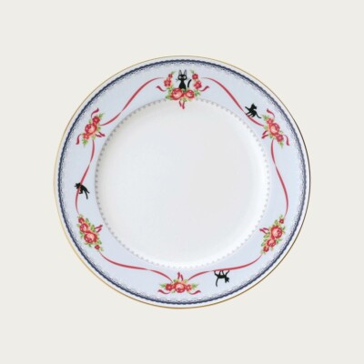 Studio Ghibli The Witch's Delivery Service 21cm (8.3'') Noritake Plate (Blue) new