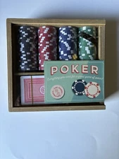 Sealed 100 Poker Chips Dealer Chips Big Blind And 2 Set Of Playing Cards