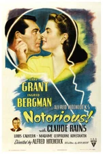 Notorious 1946 - Cary Grant - US - Classic Movie Poster