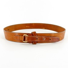 90s tan leather Ranger gold back belt 1990s vintage