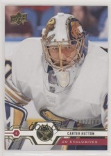 2019-20 Upper Deck UD Exclusives 2/100 Carter Hutton #263 02yk