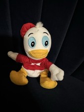 Disney Store Huey Duck 7" Mini Bean Bag Plush NWT Disney Parks Exclusive