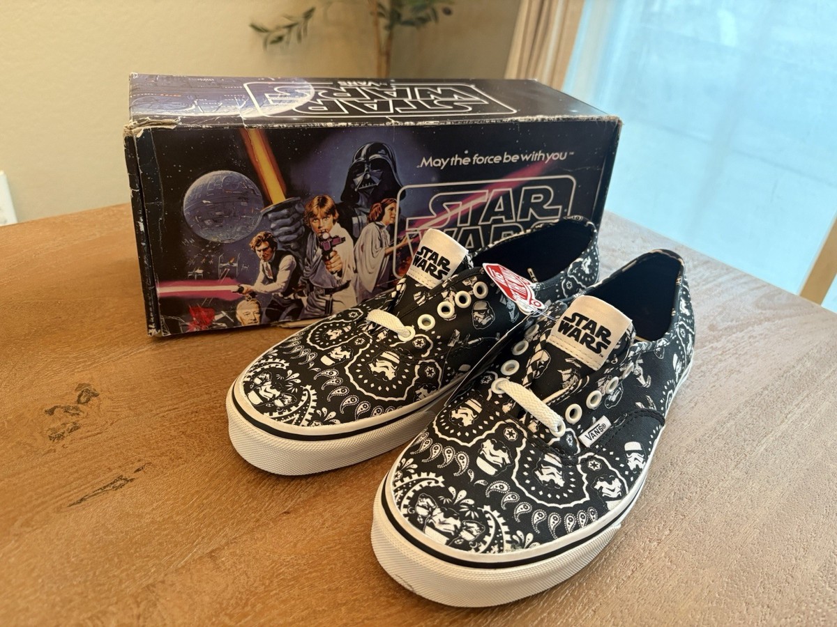 Vans Authentic Star Wars StormTrooper Bandana Black White  display picture 1