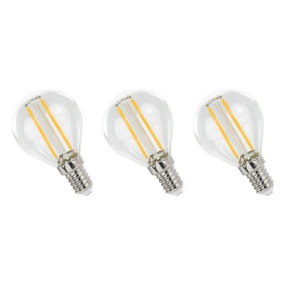 Spectrum E14 LED Lampe 1W 110lm 4000K Neutralweiß 230V 3 Stück