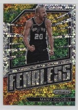 2022-23 Panini Prizm Fearless Fast Break Prizm Manu Ginobili #16 HOF 1c5x