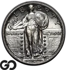1923 Standing Liberty Quarter, Full Head, Gem BU++ FH