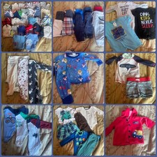 Baby Boy Clothing Lot 65 Pieces Carters Gerber Baby Shark 3 6 M Mixed Bundle