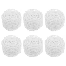 6 Rolls Cotton Elastic Meat Netting Ham Sock Sausage Net for Hotel