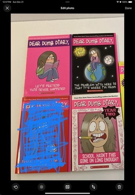 Lot of 3 Dear Dumb Diary Books