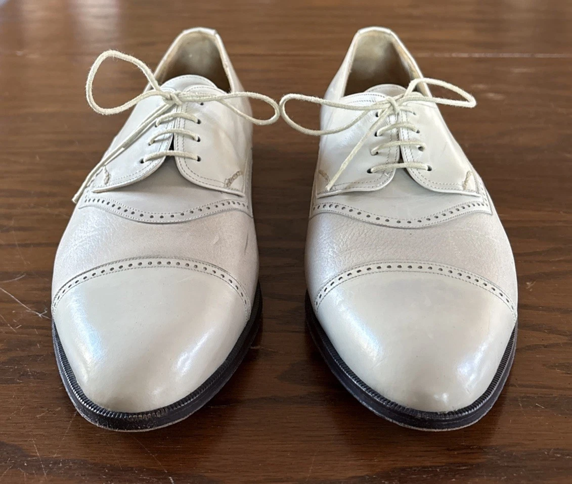 Oxford Mezlan White Dress Shoes for Men for sale | eBay display picture 3