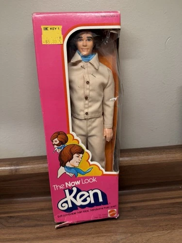 Mattel The Now Look Ken Vintage Fashion Doll 12in Original Box