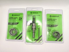 Greenlee 1-1/8  &  1-3/8  Stainless Steel Car...