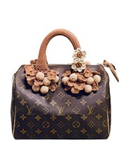 Crochet Handle Cover for LV SPEEDY, size25,30,35 Keepall, Alma, Louise Vuitton