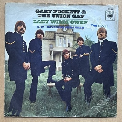 Vinyl 7'' Single: Gary Puckett & The Union Gap    Lady Willpower