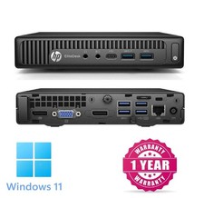 Windows 11 Pro HP Elite Desk QUAD CORE i7 / 2TB SSD / 64GB RAM Mini PC WIFI