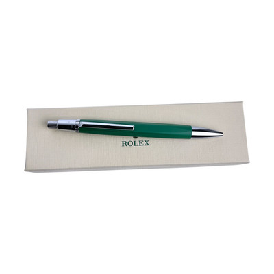 Rolex Kugelschreiber Kuli Stift Schreiber Grün ballpoint pen green