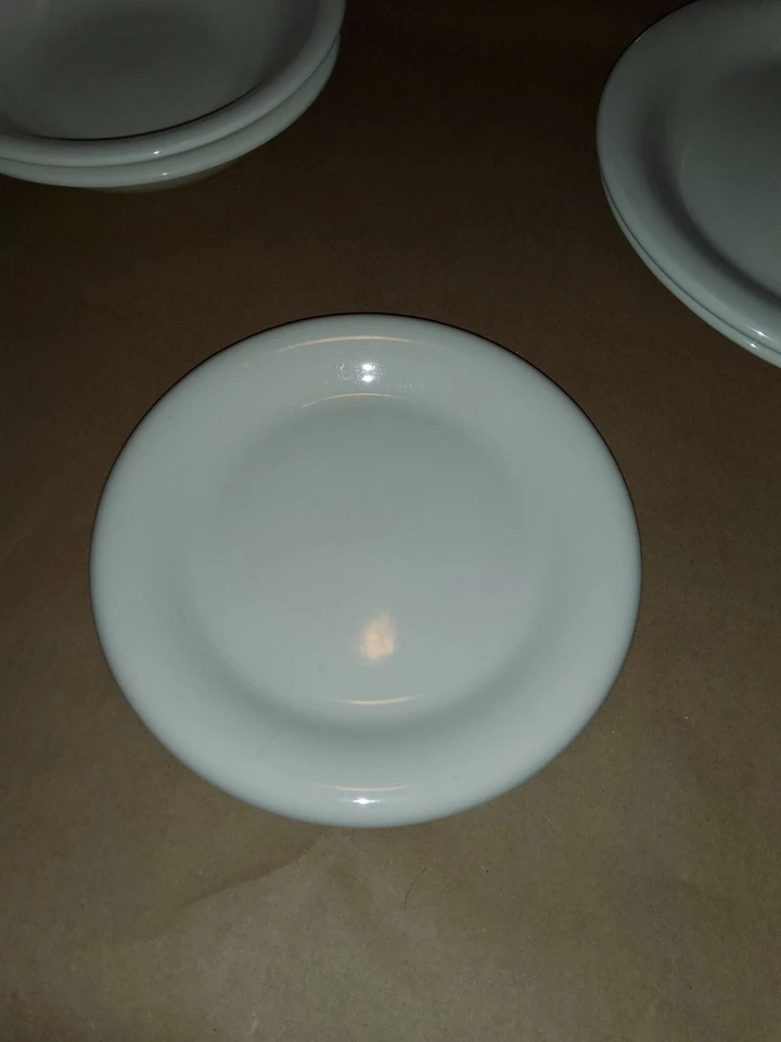 Vintage Pier 1 Solid White Stoneware Set for 2 Qty of 6 Pieces - Image 4 of 4