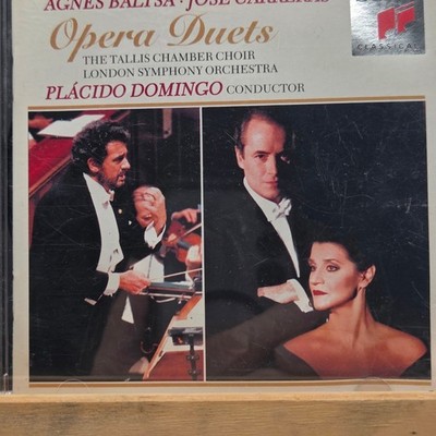 Opera Duets Agnes Baltsa José Carreras Plácido Domingo Conductor CD Sony