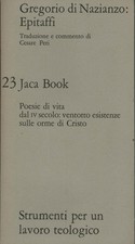 Epitaffi - Gregorio di Nazianzo (Jaka Book) [1975]